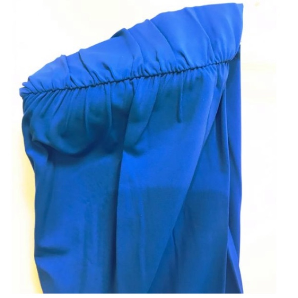 NWOT - Deep Plunge Blue Bodysuit - Picture 5 of 8